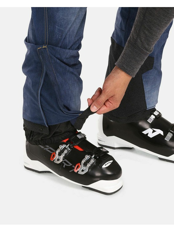 Kilpi Мъжки софтшел ски панталони Kilpi JEANSO-M тъмно синьо