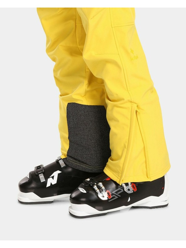 Kilpi Мъжки softshell ски панталони Kilpi RHEA-M Жълт