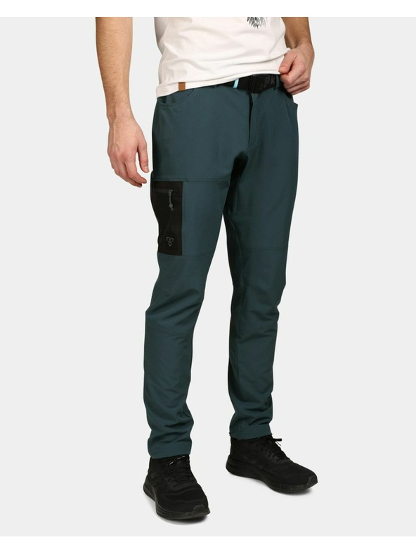 Kilpi Мъжки панталони за открито Kilpi LIGNE-M тъмнозелен