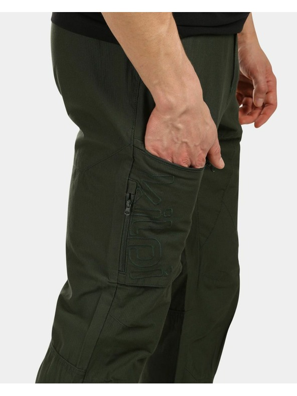 Kilpi Мъжки outdoors панталони Kilpi JASPER-M Тъмнозелен