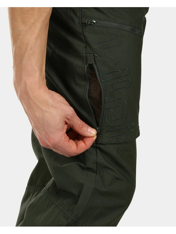Kilpi Мъжки outdoors панталони Kilpi JASPER-M Тъмнозелен