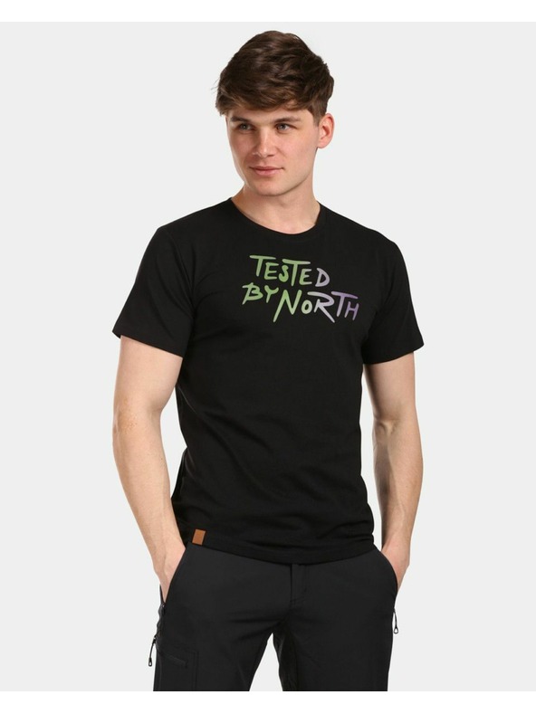 Kilpi Мъжка памучна тениска Kilpi DISCOVER-M Black