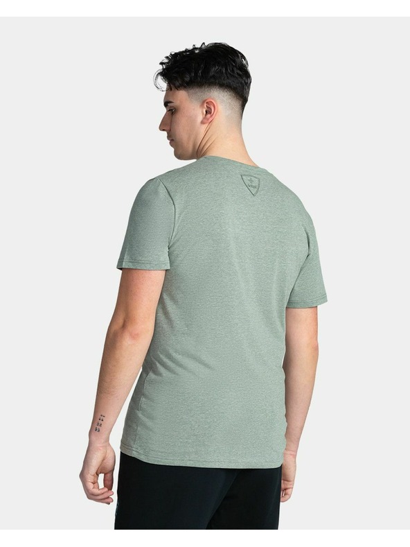 Kilpi Мъжка памучна тениска Kilpi PORTELA-M Тъмнозелена