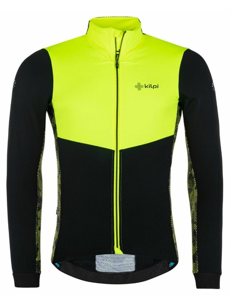 Kilpi Мъжка затоплена велосипедна тениска Kilpi MOVETO-M Жълта