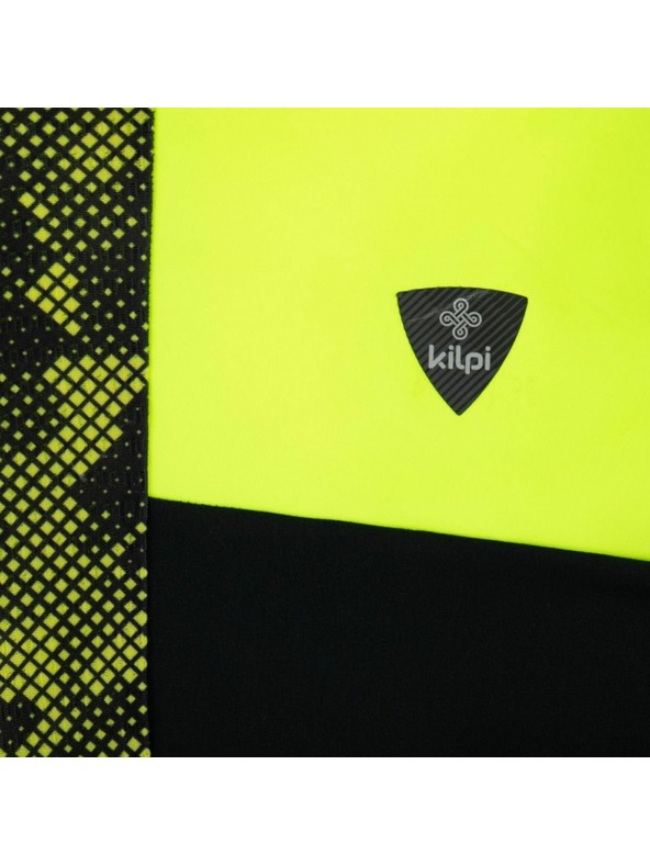 Kilpi Мъжка затоплена велосипедна тениска Kilpi MOVETO-M Жълта