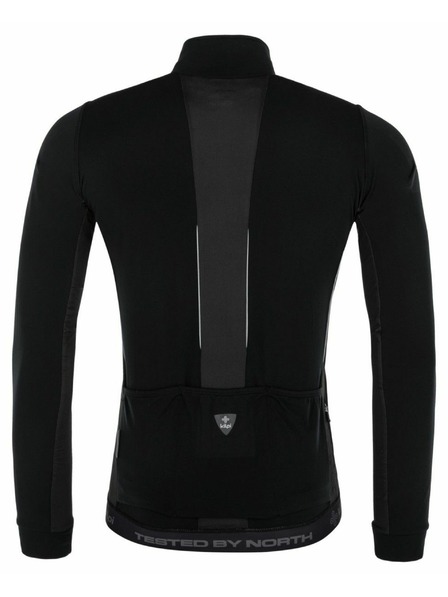 Kilpi Мъжка велосипедна тениска с дълъг ръкав Kilpi CAMPOS-M Черна