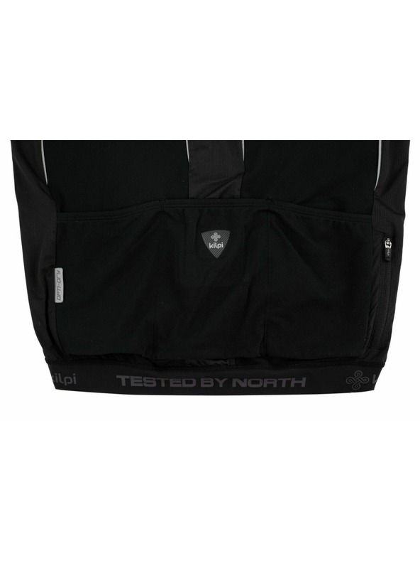 Kilpi Мъжка велосипедна тениска с дълъг ръкав Kilpi CAMPOS-M Черна