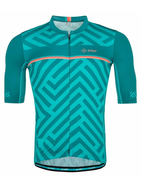 Kilpi Мъжка велосипедна тениска Kilpi TINO-M Тюркоазена