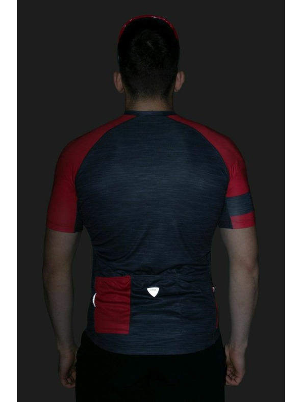 Kilpi Мъжка колоездачна фланелка Kilpi SELVA-M Светлозелена