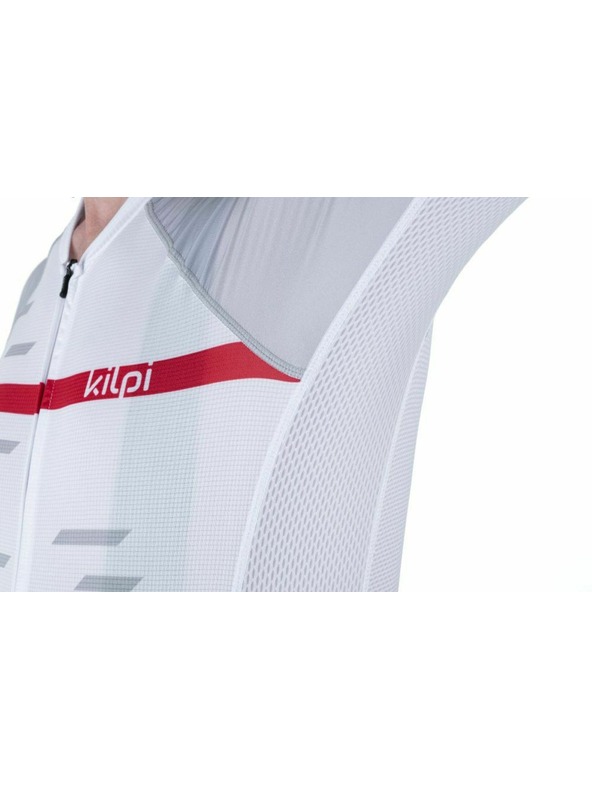 Kilpi Мъжка велосипедна тениска Kilpi VENETO-M Бяла