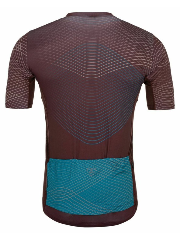 Kilpi Мъжка велосипедна тениска Kilpi NERITO-M Тъмночервена