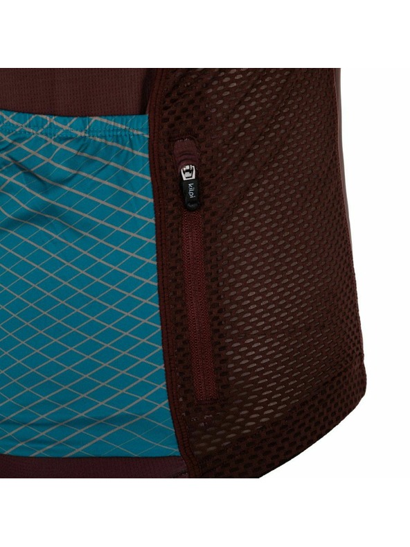 Kilpi Мъжка велосипедна тениска Kilpi NERITO-M Тъмночервена