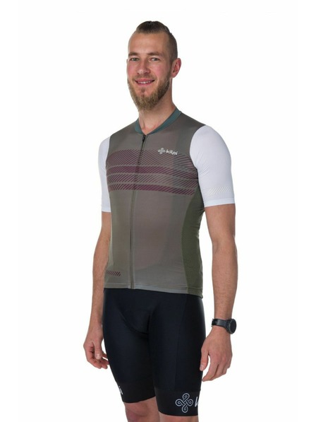 Kilpi Мъжка велосипедна тениска Kilpi ALVI-M Каки