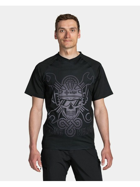 Kilpi Мъжка велосипедна тениска Kilpi REMIDO-M Черна