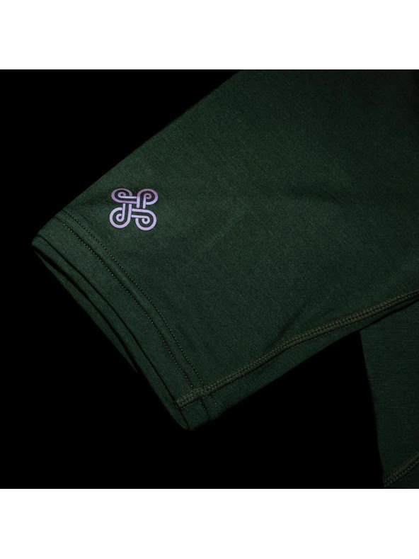 Kilpi Мъжка велосипедна тениска от мерино вълна Kilpi PETRANA-M Каки