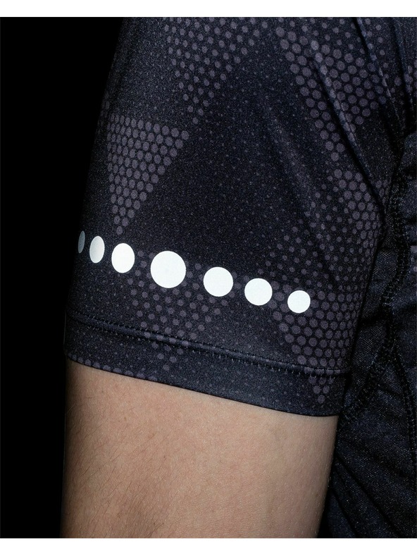 Kilpi Мъжка колоездачна фланелка Kilpi SALETTA-M Черна