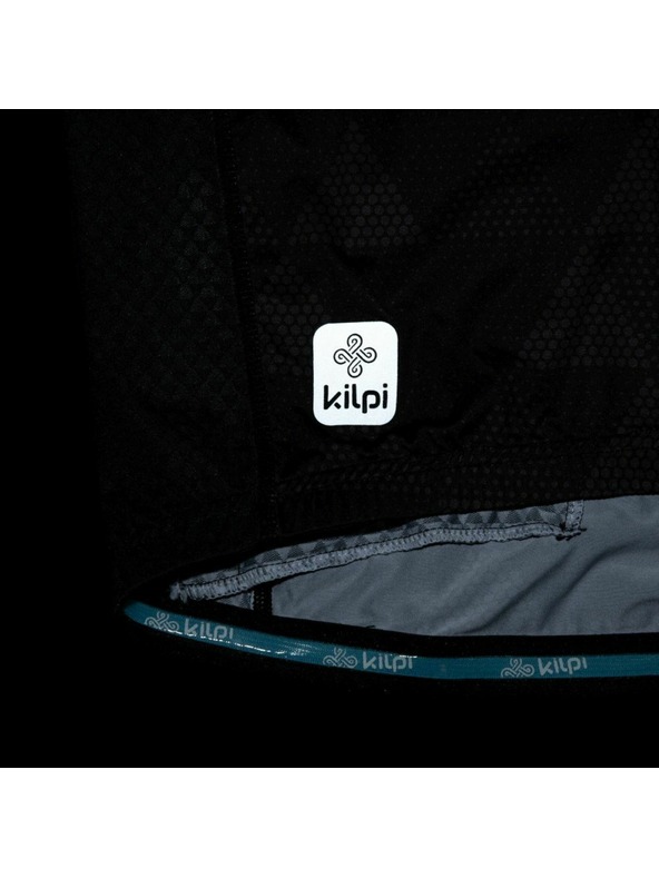 Kilpi Мъжка колоездачна фланелка Kilpi SALETTA-M Черна