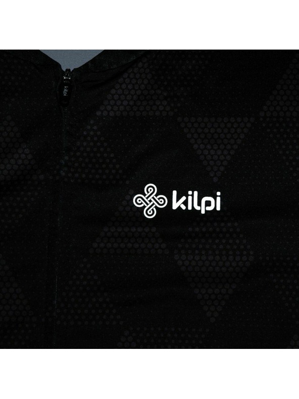 Kilpi Мъжка колоездачна фланелка Kilpi SALETTA-M Черна