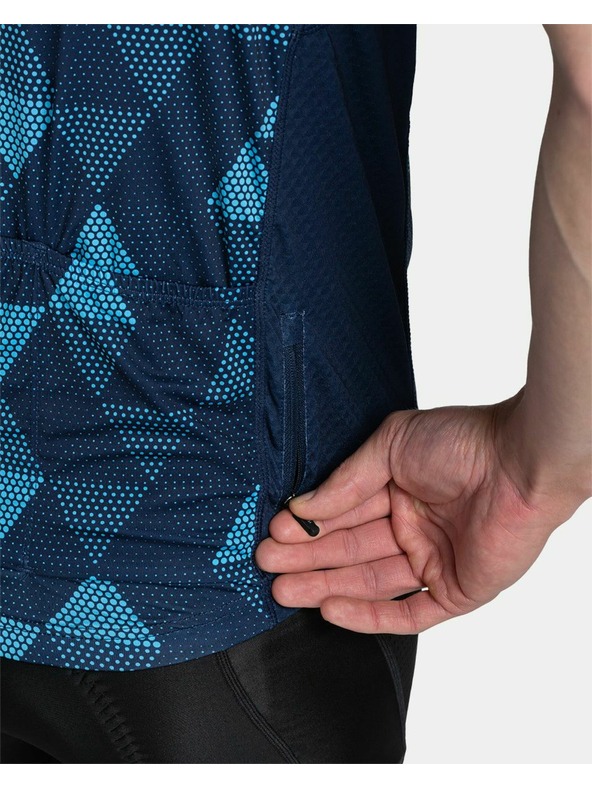 Kilpi Мъжка колоездачна фланелка Kilpi SALETTA-M Тъмно синя