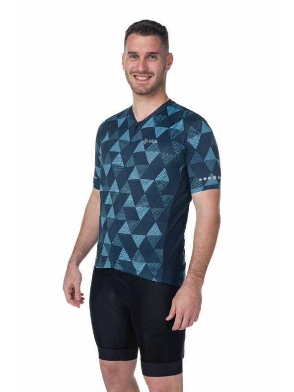 Kilpi Мъжка колоездачна фланелка Kilpi SALETTA-M Тъмно синя