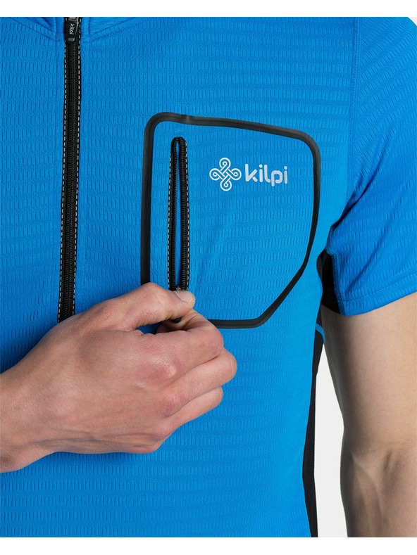 Kilpi Мъжка колоездачна фланелка Kilpi MELEDO-M Синя