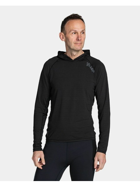 Kilpi Мъжка функционална тениска с дълъг ръкав Kilpi AILEEN-M Черна