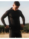 Kilpi Мъжка функционална тениска с дълъг ръкав Kilpi AILEEN-M Черна