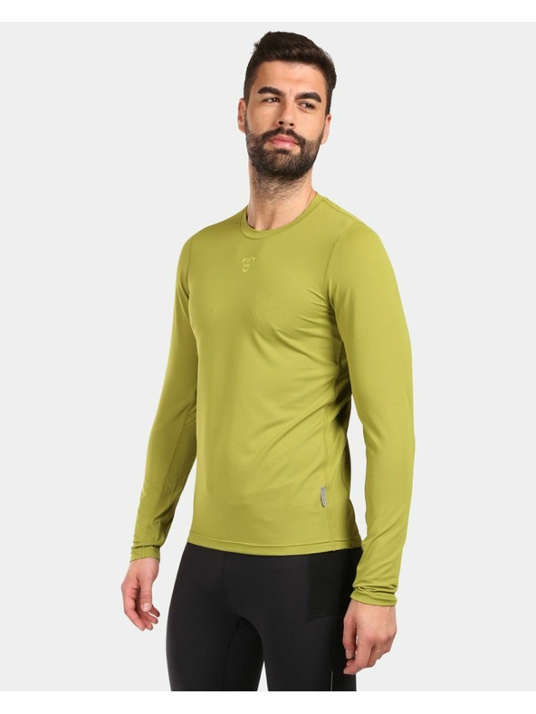 Kilpi Мъжка функционална тениска с дълъг ръкав Kilpi SPOLETO-M Зелен