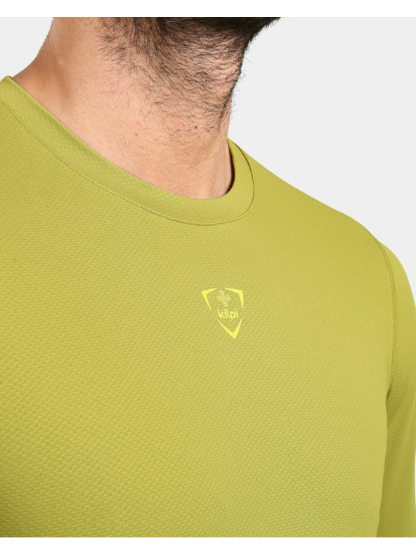 Kilpi Мъжка функционална тениска с дълъг ръкав Kilpi SPOLETO-M Зелен
