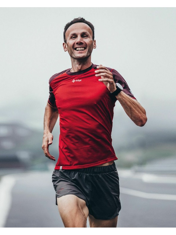 Kilpi Мъжка бягаща тениска Kilpi COOLER-M Червена