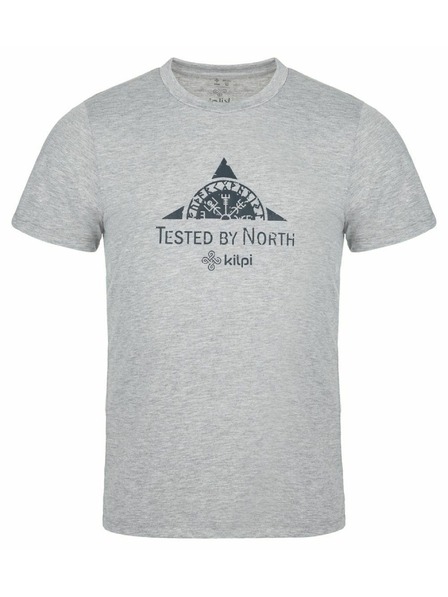 Kilpi Мъжка outdoor тениска Kilpi GAROVE-M Светло сива