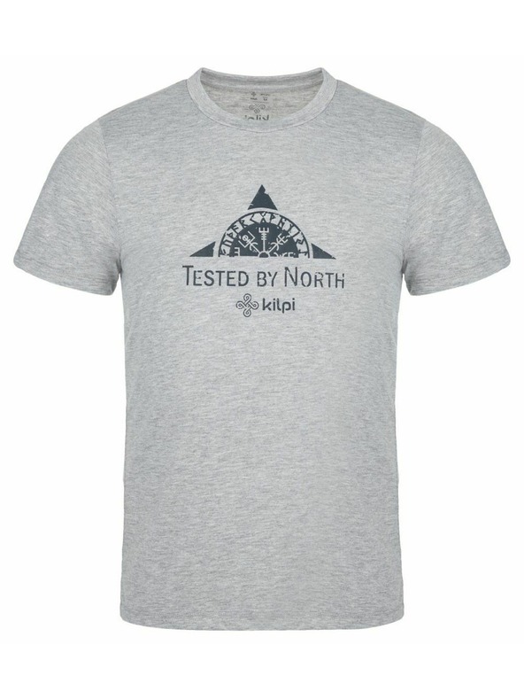 Kilpi Мъжка outdoor тениска Kilpi GAROVE-M Светло сива