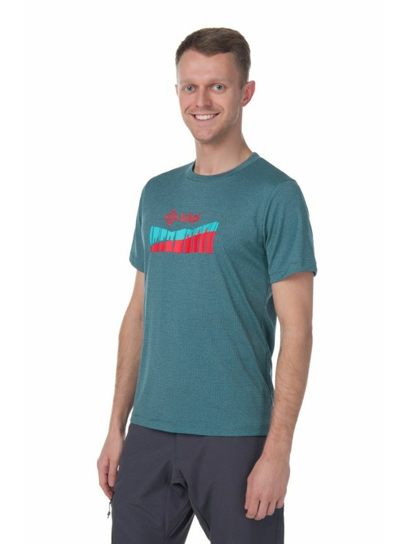 Kilpi Мъжка outdoor тениска Kilpi GIACINTO-M Тюркоазена