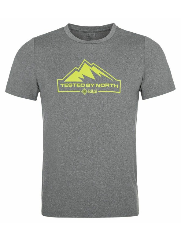 Kilpi Мъжка outdoor тениска Kilpi LISMAIN-M Тъмно сива