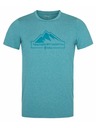 Kilpi Мъжка outdoor тениска Kilpi LISMAIN-M Тюркоазена