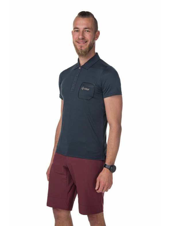 Kilpi Мъжка поло тениска Kilpi GIVRY-M Тюркоазена