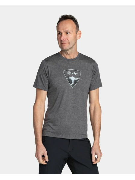 Kilpi Мъжка техническа тениска Kilpi GAROVE-M Тъмно сива