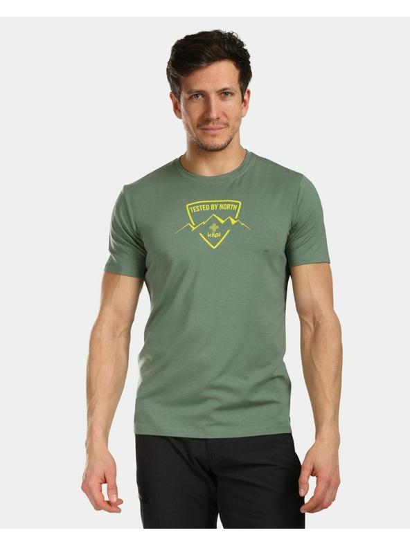 Kilpi Мъжка функционална тениска Kilpi GAROVE-M Хаки