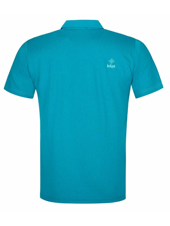 Kilpi Мъжка функционална поло тениска Kilpi COLLAR-M Тюркоазена