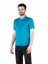 Kilpi Мъжка функционална поло тениска Kilpi COLLAR-M Тюркоазена