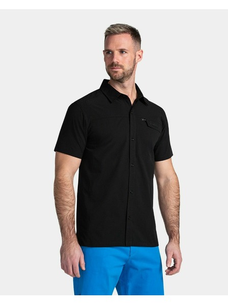 Kilpi Мъжка outdoor риза Kilpi BOMBAY-M Черна