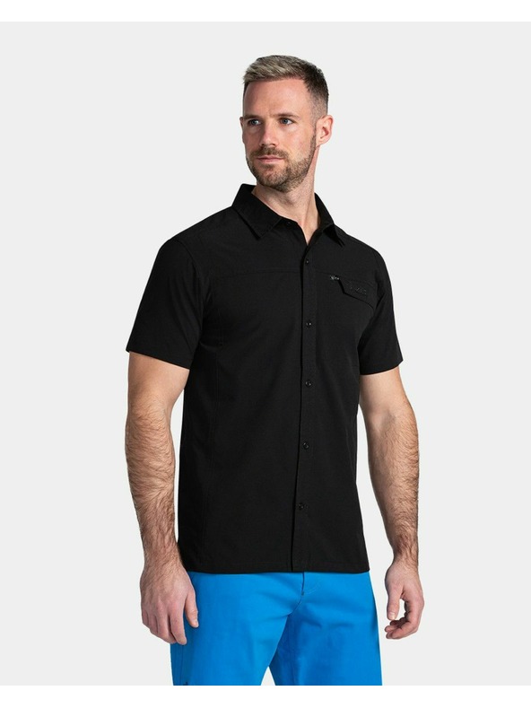 Kilpi Мъжка outdoor риза Kilpi BOMBAY-M Черна