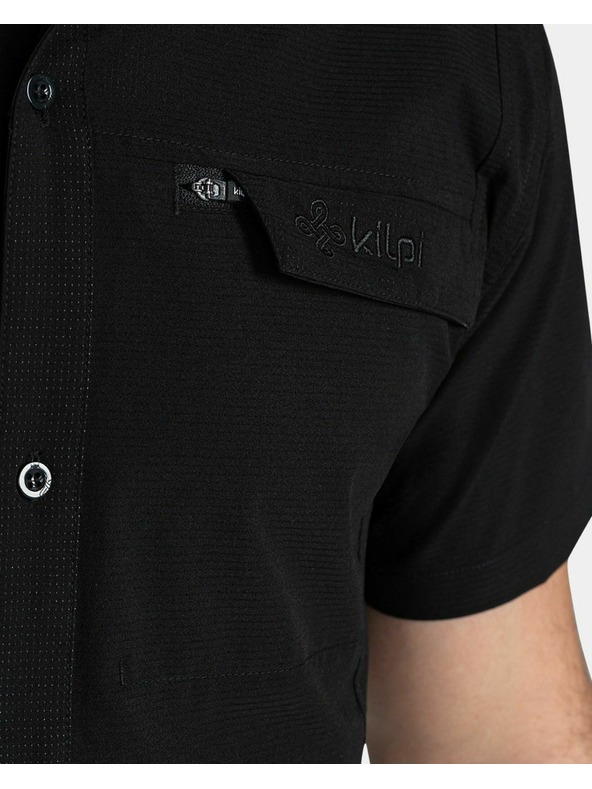 Kilpi Мъжка outdoor риза Kilpi BOMBAY-M Черна