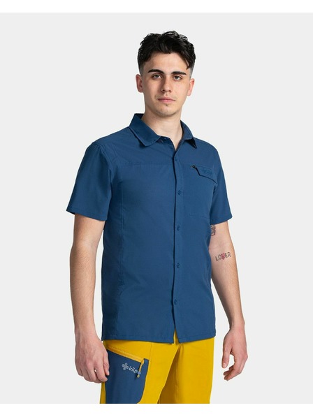 Kilpi Мъжка outdoor риза Kilpi BOMBAY-M Тъмно синя