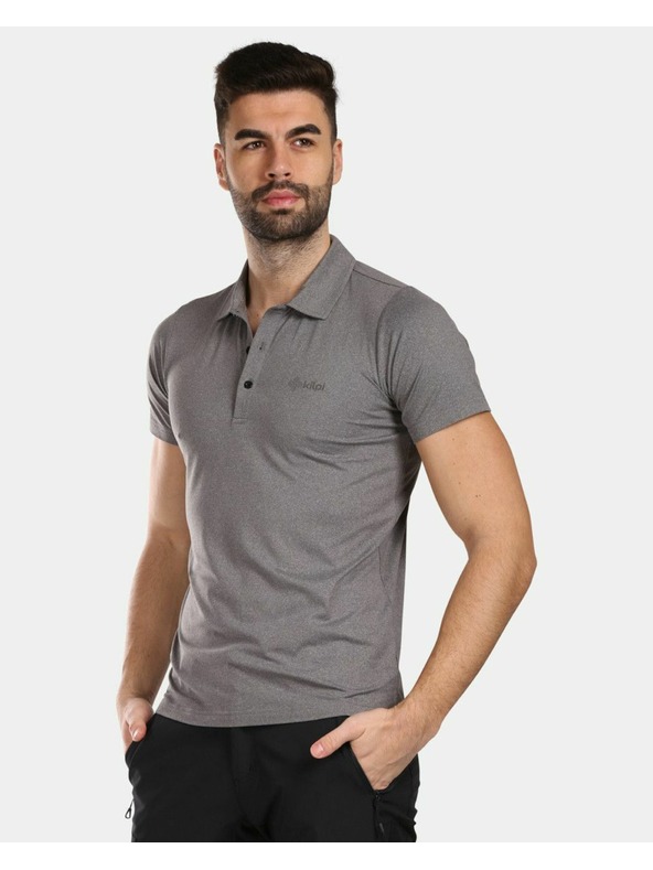 Kilpi Мъжка функционална поло риза Kilpi GIVRY-M Черно