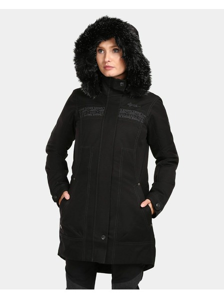 Kilpi Дамско зимно палто Kilpi PERU-W Black