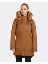 Kilpi Дамско зимно палто Kilpi PERU-W Кафяво