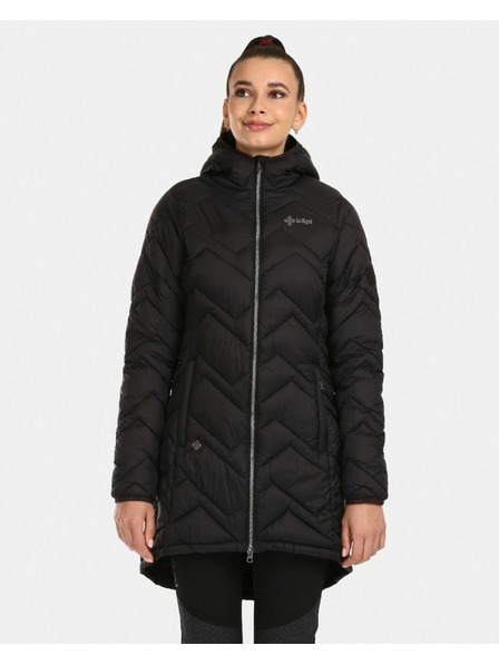 Kilpi Дамско подплатено палто Kilpi LEILA-W Черно