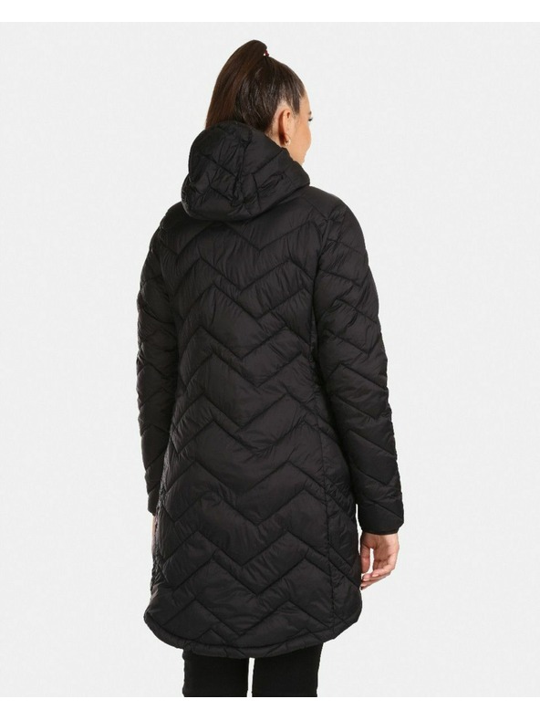 Kilpi Дамско подплатено палто Kilpi LEILA-W Черно