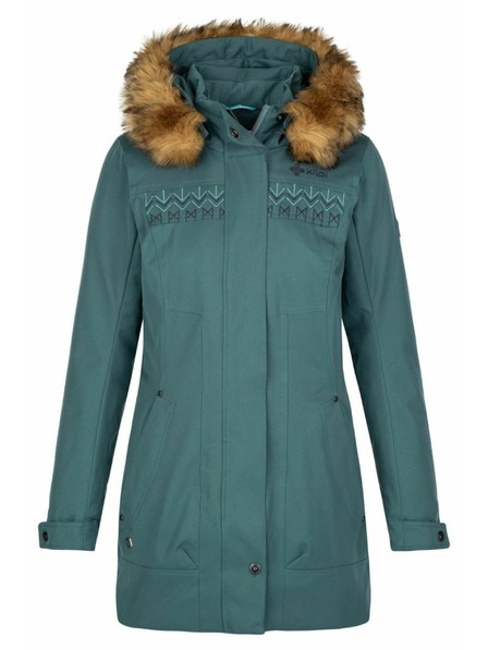 Kilpi Дамско зимно палто Kilpi PERU-W Тъмно зелено